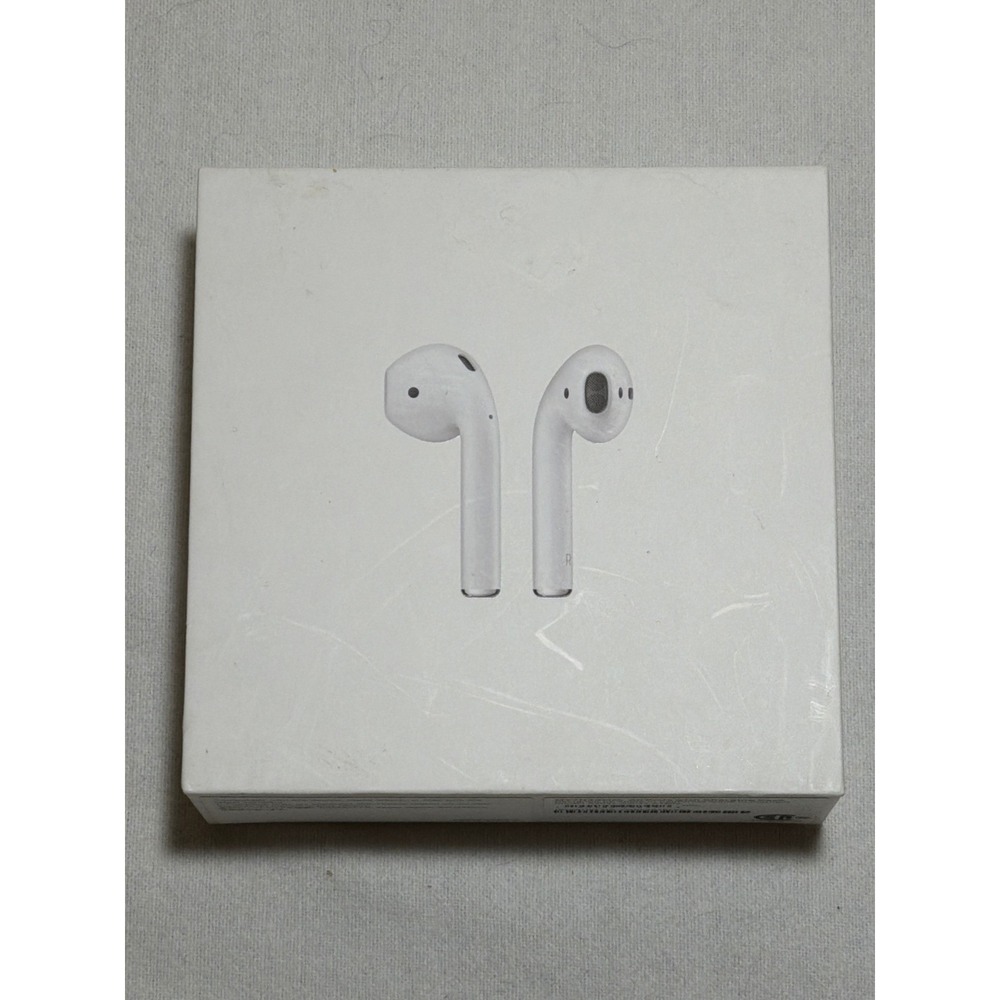 Apple AirPods 2nd Generation Original Retail Box‎ Only with Manuals White